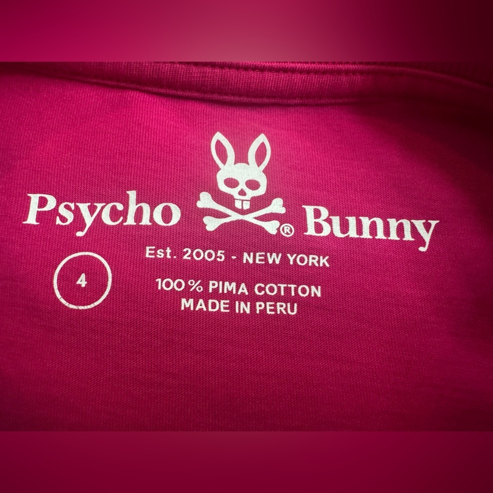 Psycho Bunny Tee with Logo - Picture 4 of 7